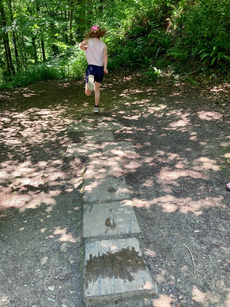 Play trail Woodchester Park