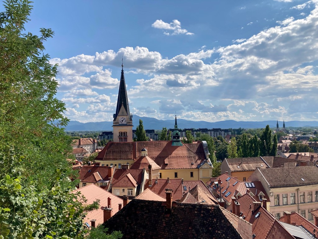 View of Ljubljana Old Town