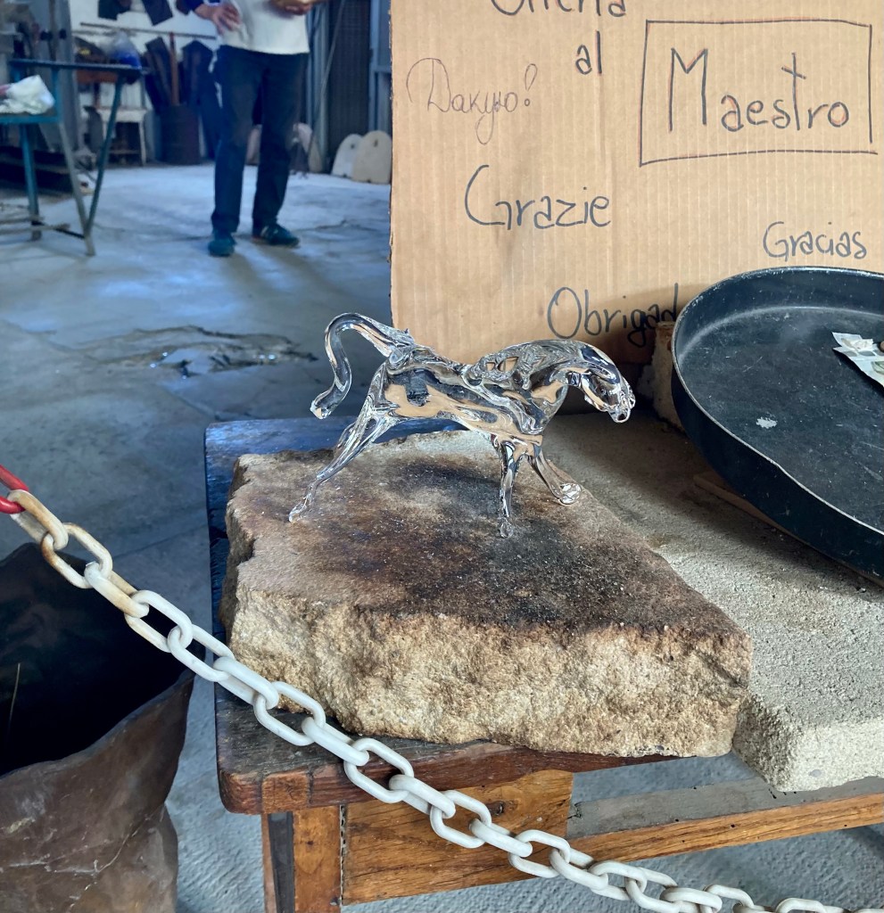 Murano glass factory