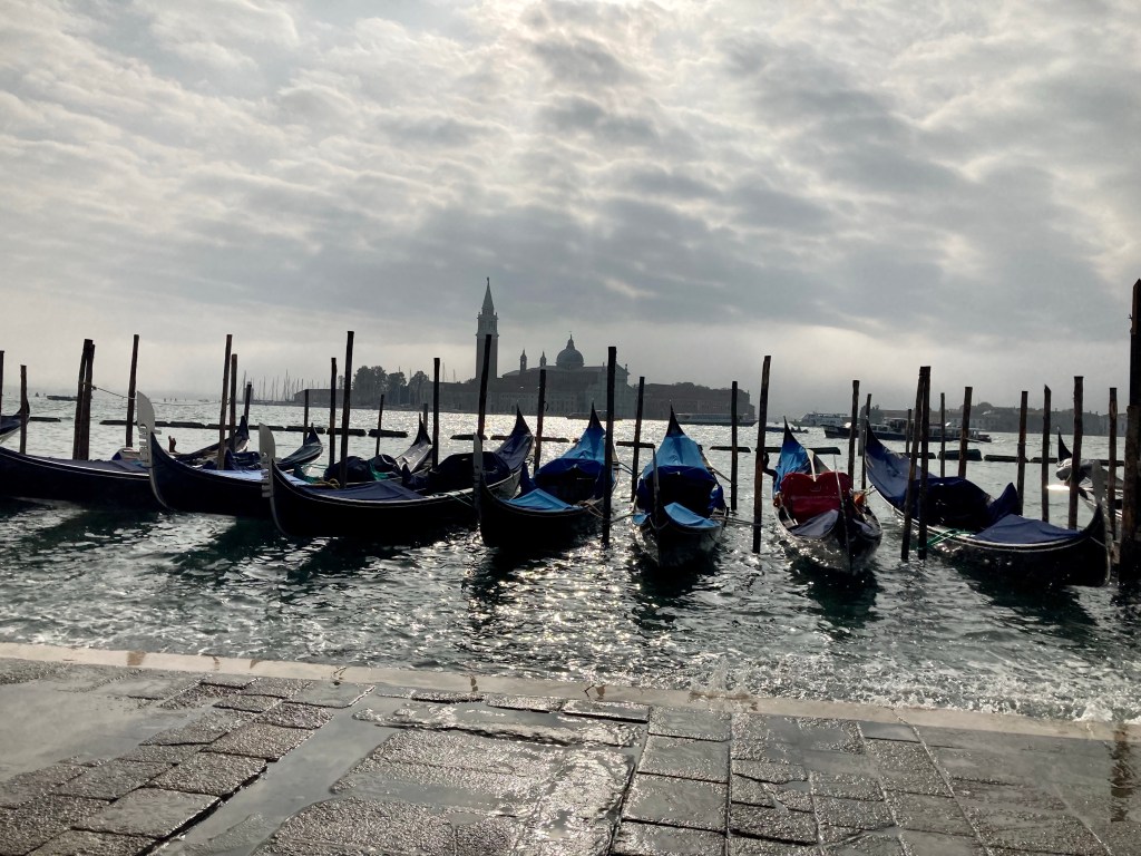 Gondolas in Venice