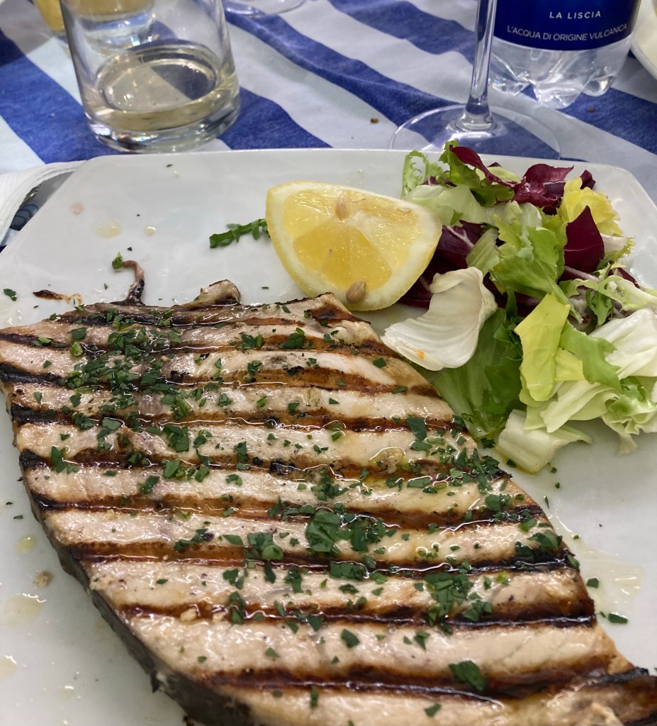 Swordfish in Marina Grande