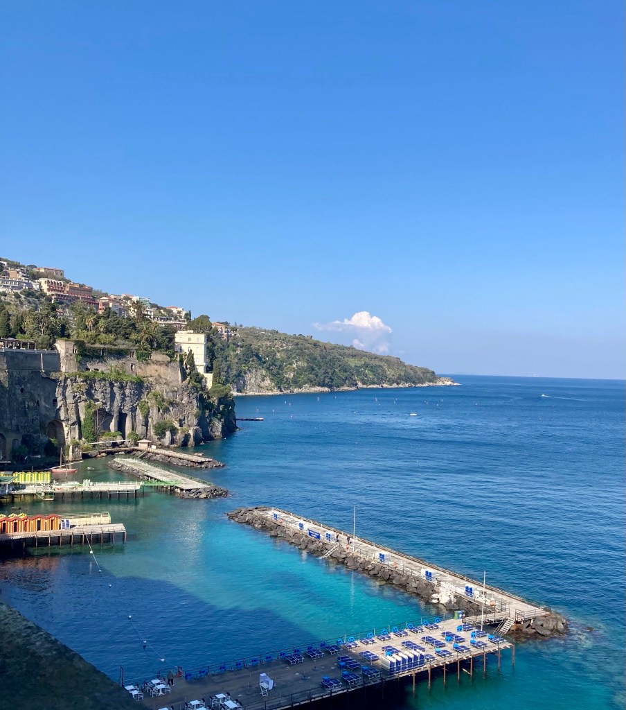 Beach club in Sorrento