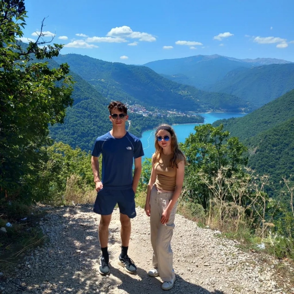 Piva Lake viewpoint