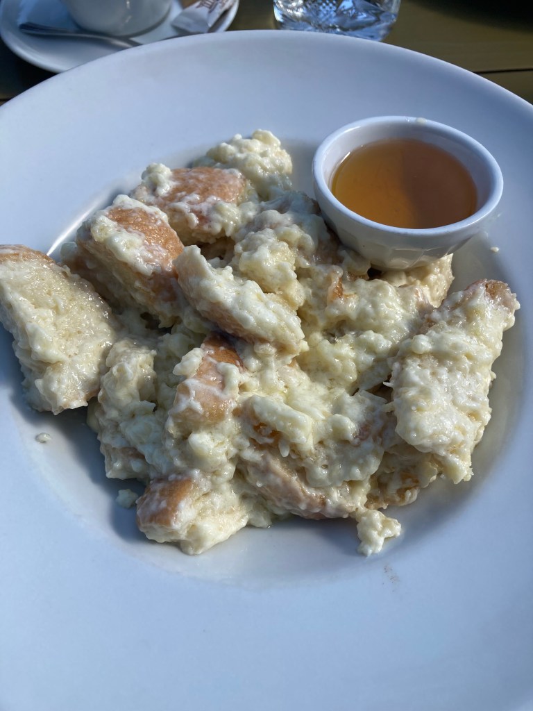 Traditional Montenegrin breakfast