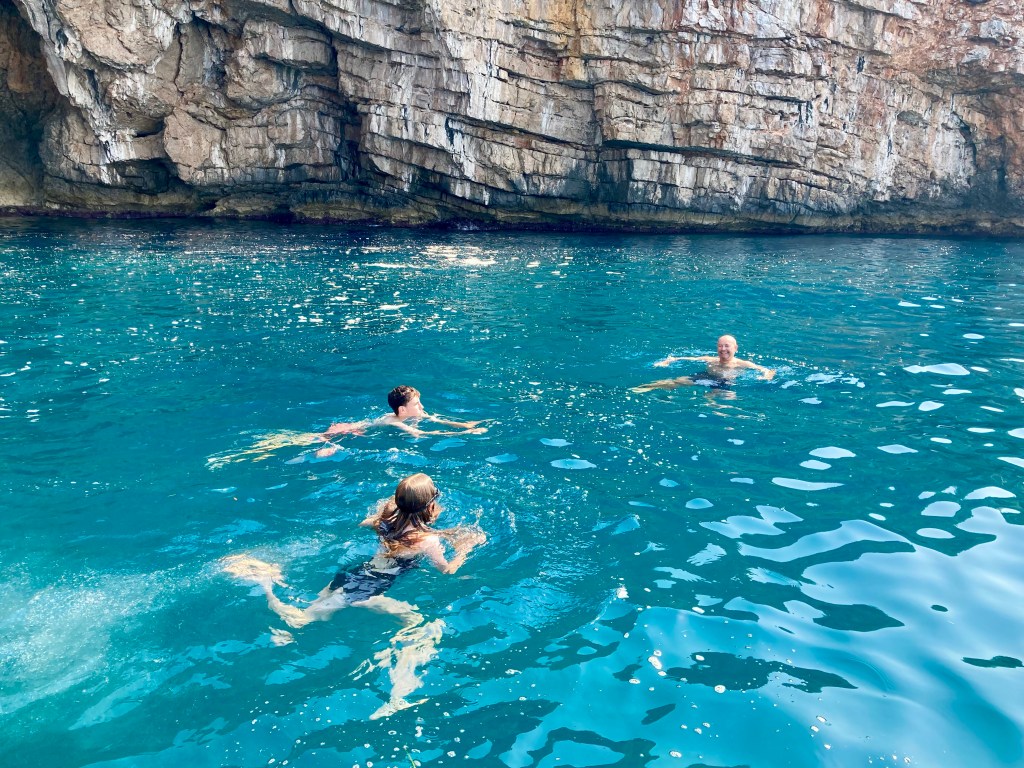 Blue Caves Kotor Bay