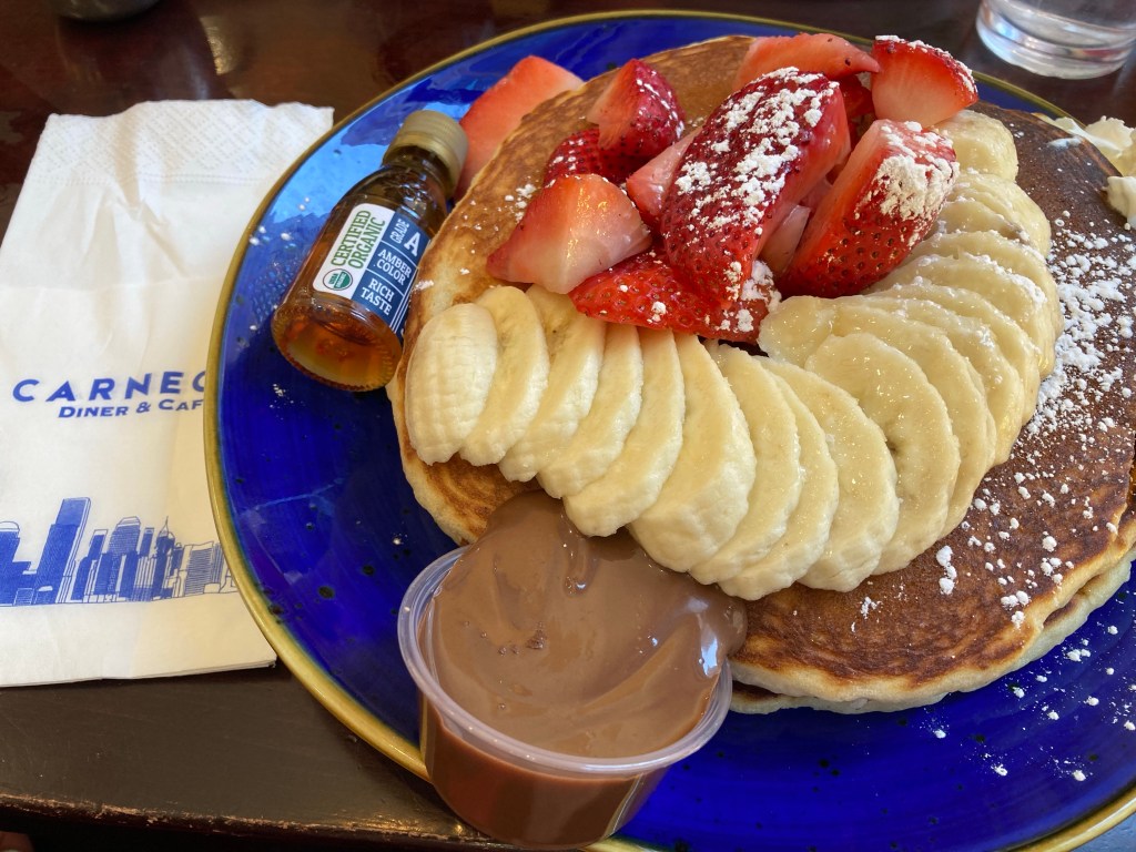 American Pancakes at Carnegie Diner NYC