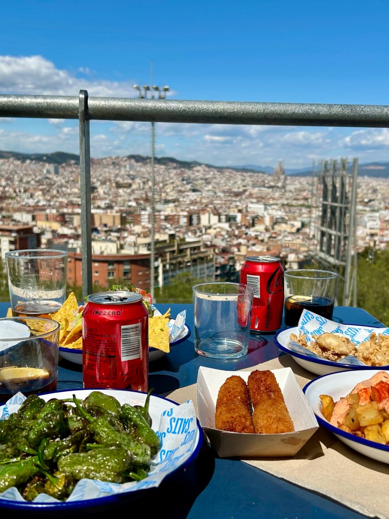 View from Salts restaurant Barcelona